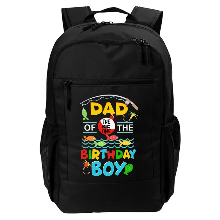 O Fish Ally One Birthday Outfit Dad Of The Birthday Daily Commute Backpack