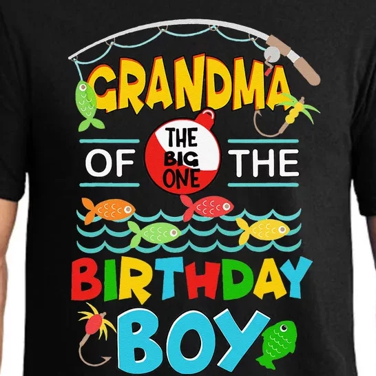 O Fish Ally One Birthday Outfit Grandma Of The Birthday Pajama Set