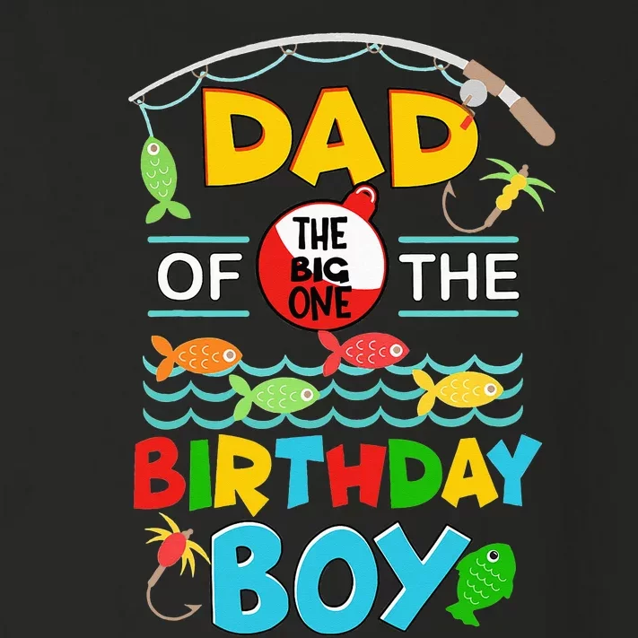 O Fish Ally One Birthday Outfit Dad Of The Birthday Toddler Long Sleeve Shirt