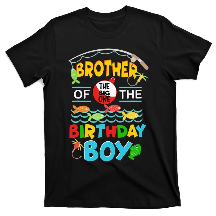 O Fish Ally One Birthday Outfit Brother Of The Birthday T-Shirt