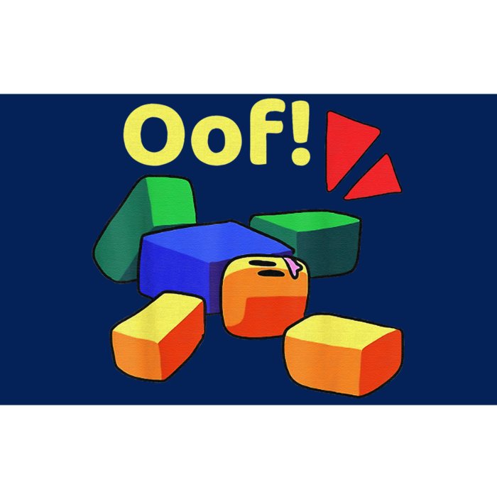 OOF! Funny Blox Noob Gamer Gifts For Gamers Bumper Sticker