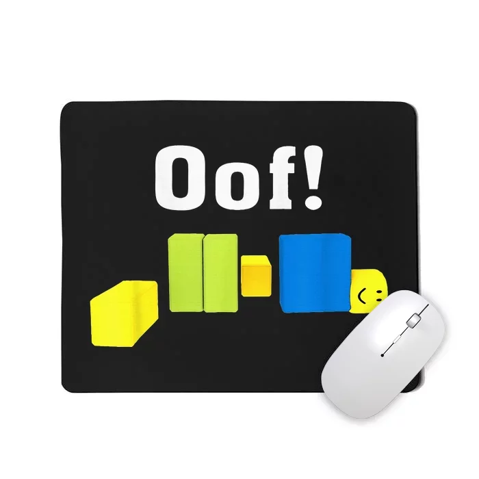 OOF! Funny Blox Noob Gamer Gifts For Gamers Mousepad