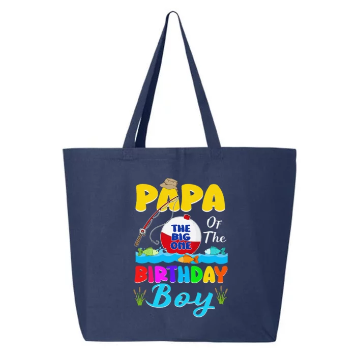 O Fish Birthday Outfit Papa Of The Birthday Boy 25L Jumbo Tote