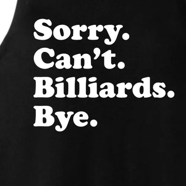 Or Funny Billiards Cool Gift Ladies Tri-Blend Wicking Tank