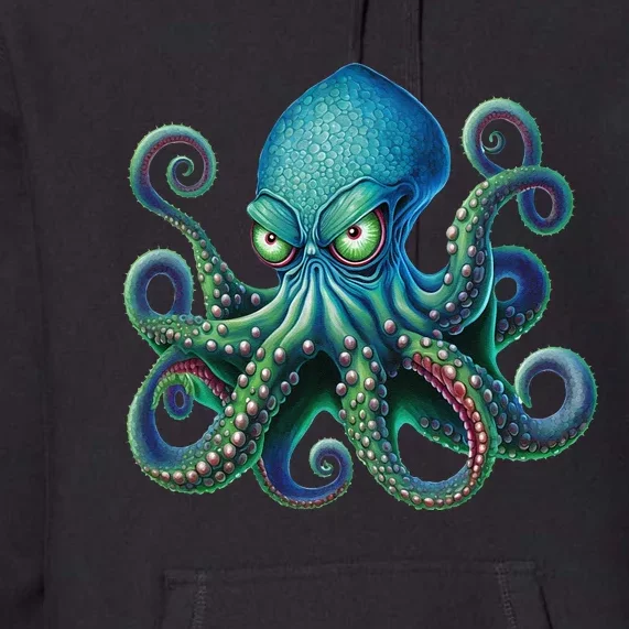 Octopus Fun Cephalopod Sea Creatures Kraken Octopus Premium Hoodie