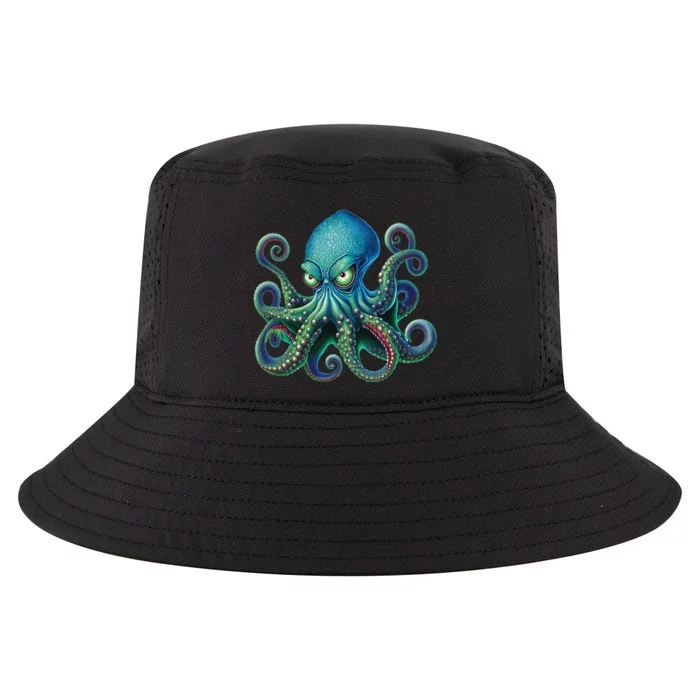 Octopus Fun Cephalopod Sea Creatures Kraken Octopus Cool Comfort Performance Bucket Hat