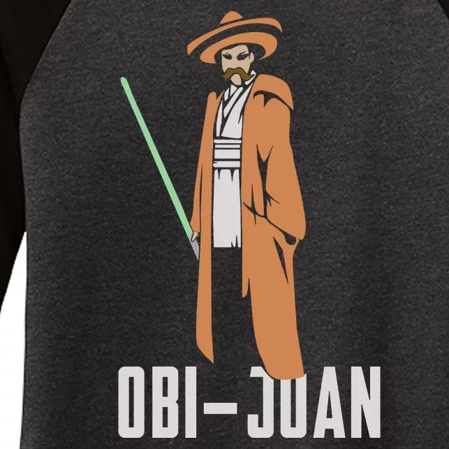 ObiJaun Funny Cinco De Mayo Mexican Movie Nerd Shirt Women's Tri-Blend 3/4-Sleeve Raglan Shirt