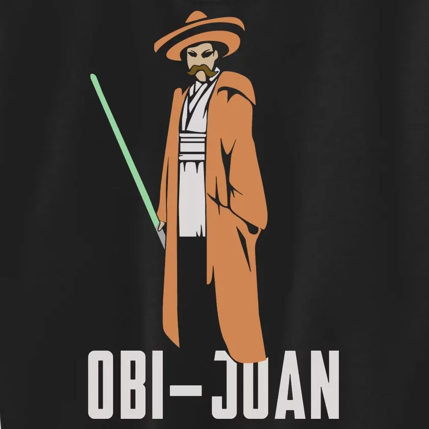 ObiJaun Funny Cinco De Mayo Mexican Movie Nerd Shirt Kids Sweatshirt