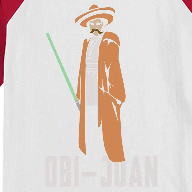 ObiJaun Funny Cinco De Mayo Mexican Movie Nerd Shirt Kids Colorblock Raglan Jersey