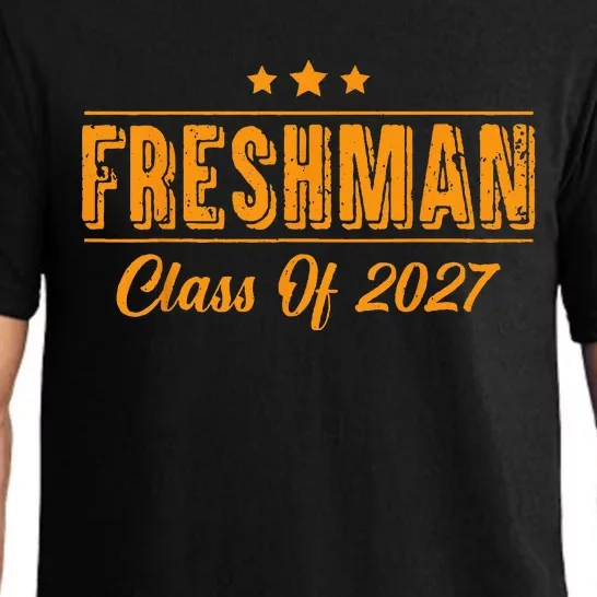 Official Freshman Class Of 2027 First Day Of School Pajama Set