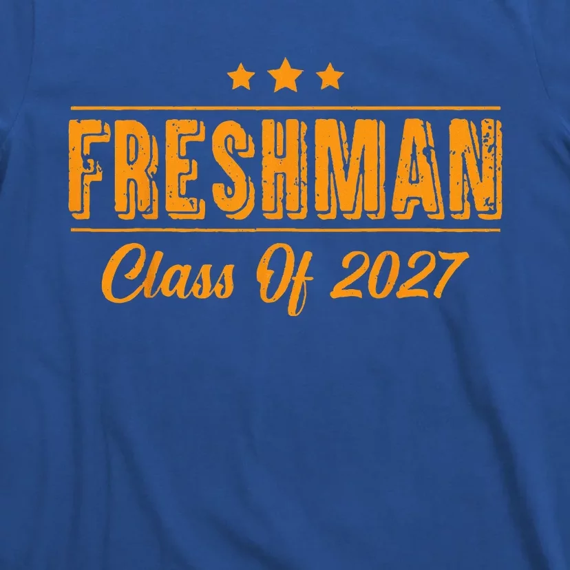 Official Freshman Class Of 2027 First Day Of School T-Shirt