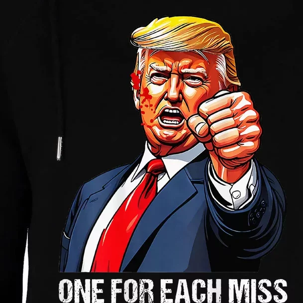 One For Each Miss Trump Womens Funnel Neck Pullover Hood