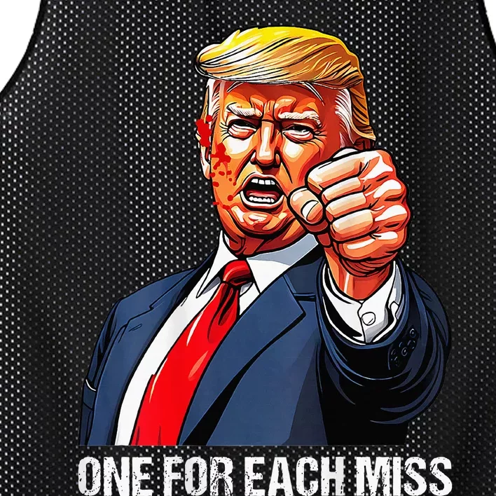 One For Each Miss Trump Mesh Reversible Basketball Jersey Tank