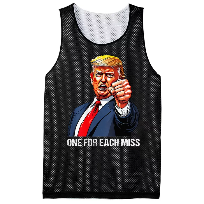 One For Each Miss Trump Mesh Reversible Basketball Jersey Tank