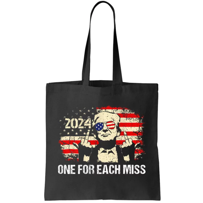 One For Each Miss Trump Vote Trump 2024 Tote Bag