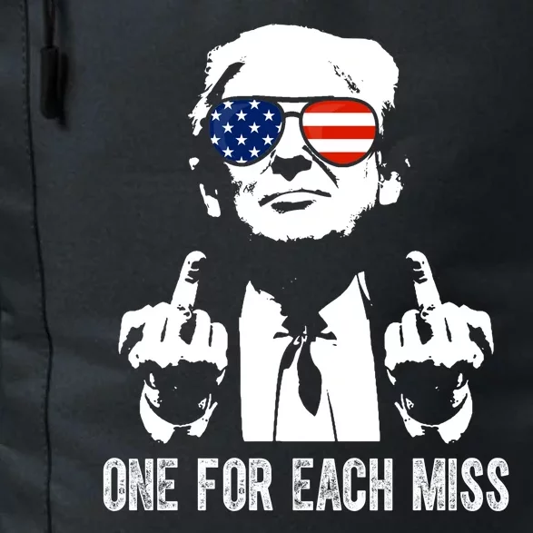 One For Each Miss Donald Trump Middle Finger Usa Funny Daily Commute Backpack