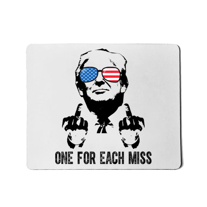 One For Each Miss Donald Trump Middle Finger Usa Funny Mousepad