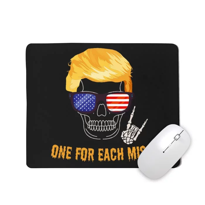 One For Each Miss Funny Trump Halloween Mousepad