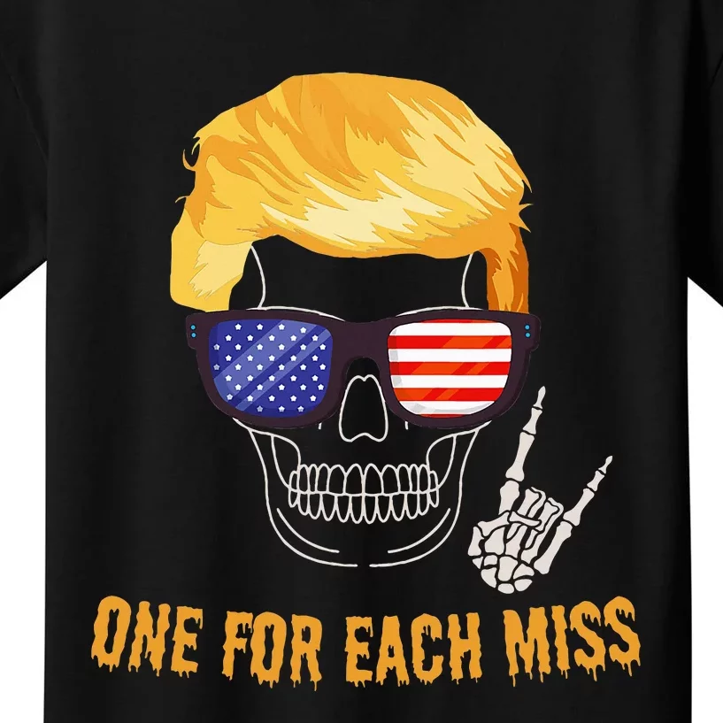 One For Each Miss Funny Trump Halloween Kids T-Shirt