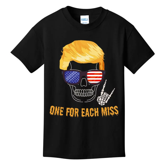 One For Each Miss Funny Trump Halloween Kids T-Shirt