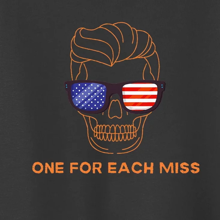 One For Each Miss Funny Trump Halloween Toddler T-Shirt