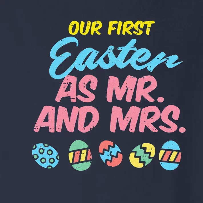 Our First Easter As Mr And Mrs Matching Couple Husband Wife Toddler Long Sleeve Shirt