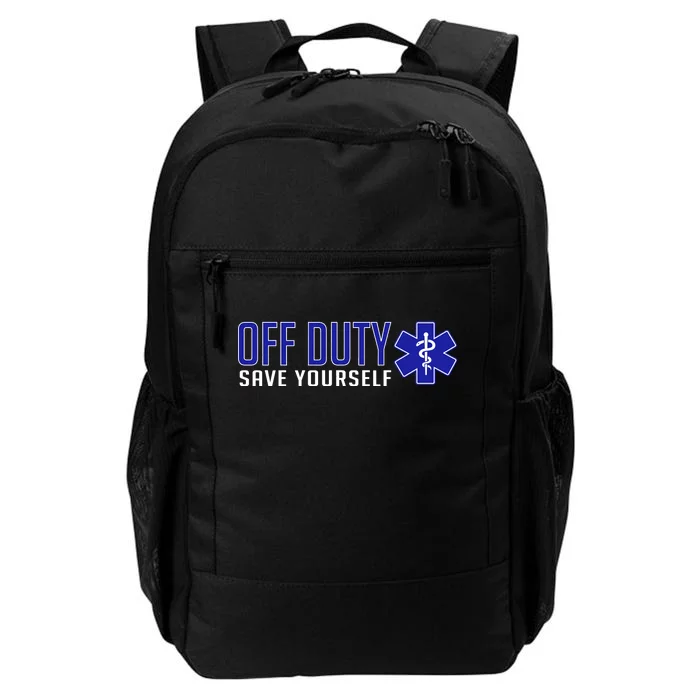 Off Duty Save Yourself EMT Daily Commute Backpack