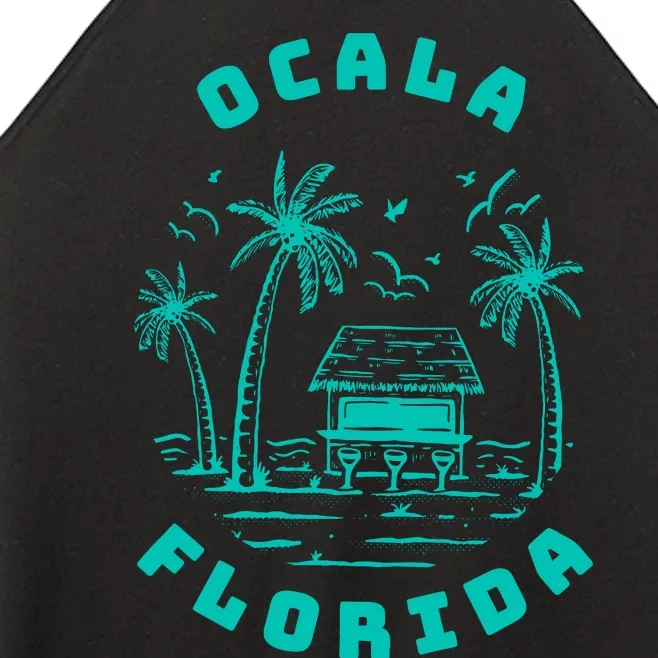 Ocala Fl Florida City Lover Home Gift Graphic Women’s Perfect Tri Rocker Tank