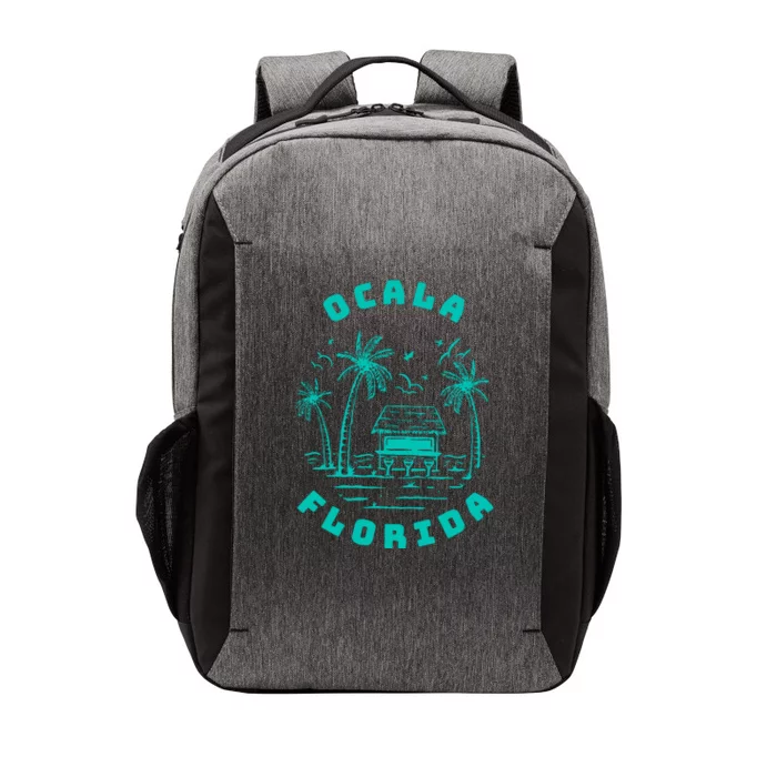 Ocala Fl Florida City Lover Home Gift Graphic Vector Backpack