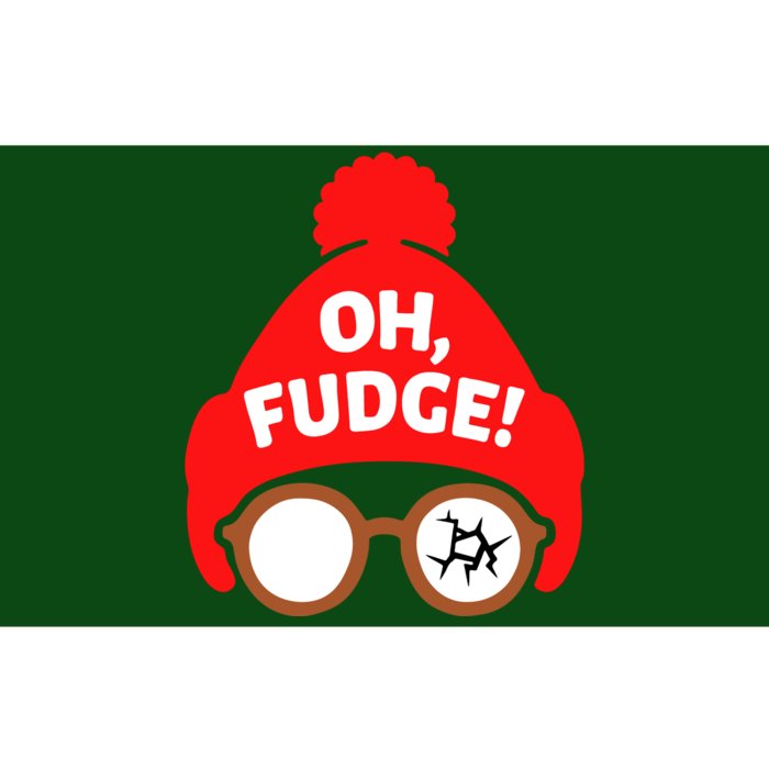 Oh Fudge Funny Christmas Bumper Sticker