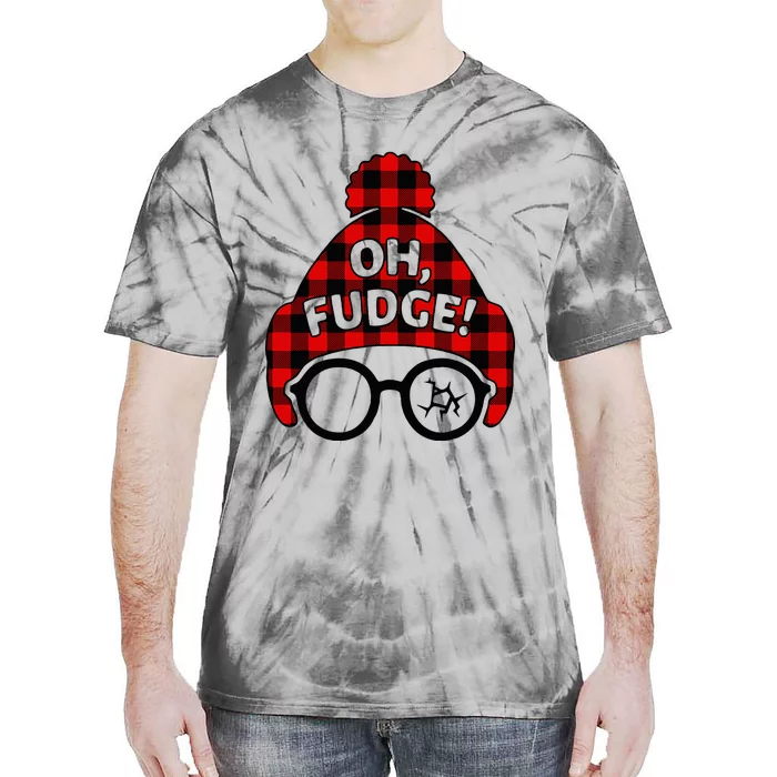 Oh Fudge Funny Christmas Tie-Dye T-Shirt