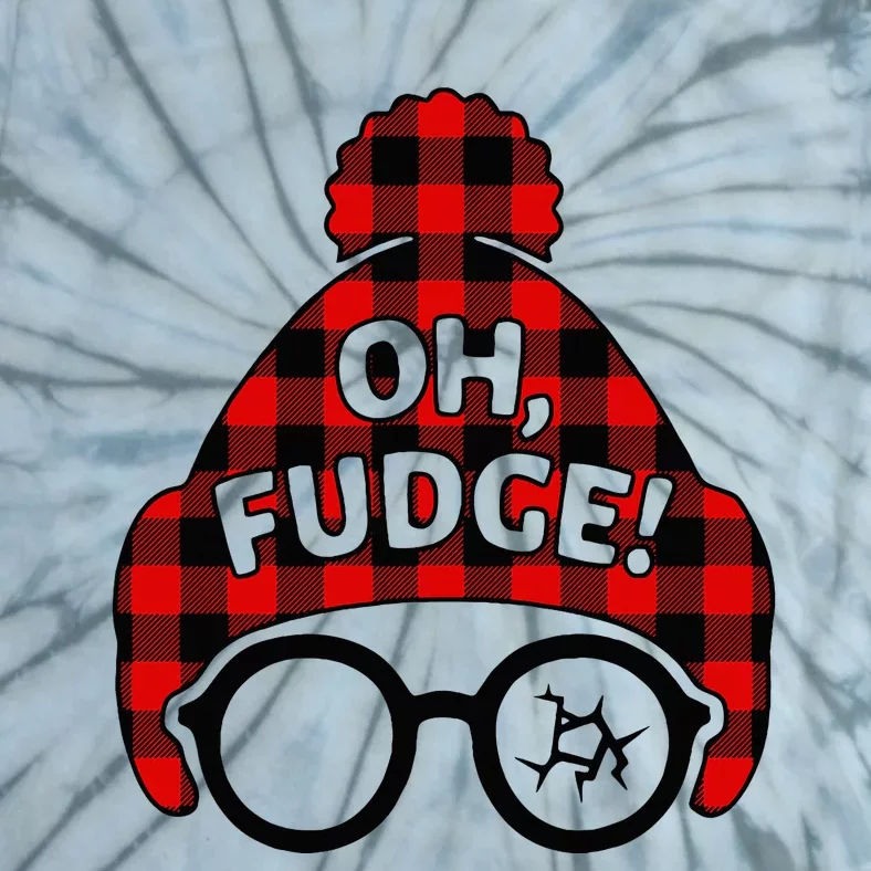 Oh Fudge Funny Christmas Tie-Dye T-Shirt