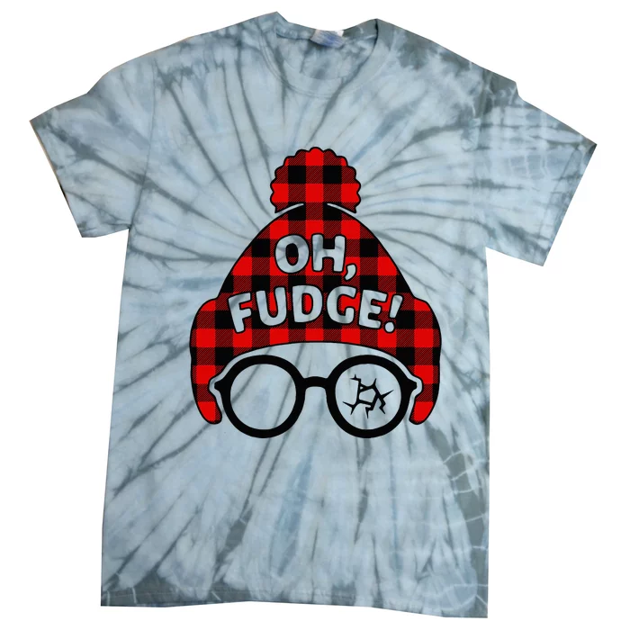 Oh Fudge Funny Christmas Tie-Dye T-Shirt