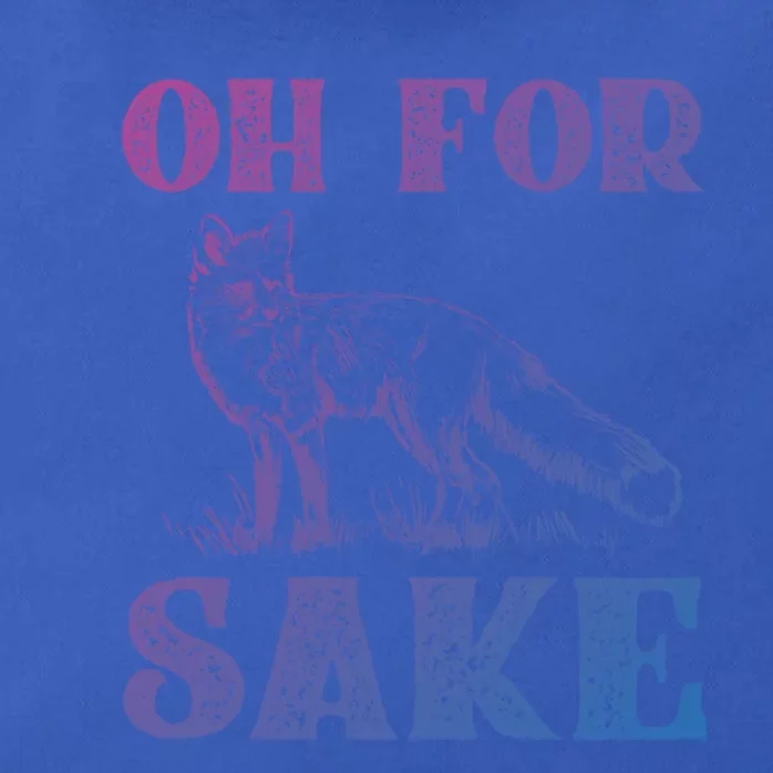 Oh For Fox Sake Gift Zip Tote Bag