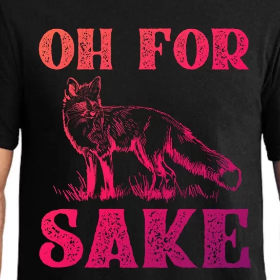 Oh For Fox Sake Gift Pajama Set