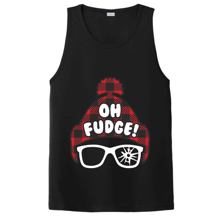 Oh Fudge Funny Christmas Performance Tank