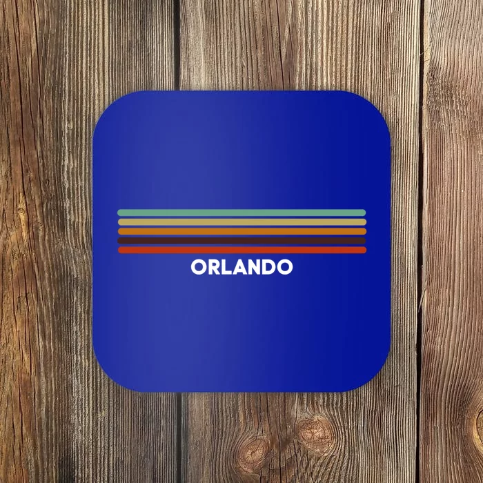 Orlando Florida Fl Us Cities Of America Retro Gift Coaster