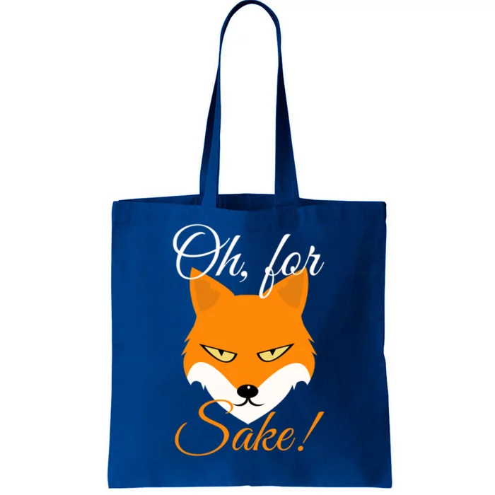 Oh For Fox Sake Design Gift Tote Bag