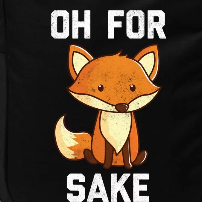 Oh For Fox Sake Gift Impact Tech Backpack