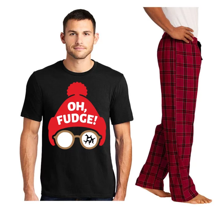 Oh Fudge Funny Christmas Saying Xmas Pajama Set