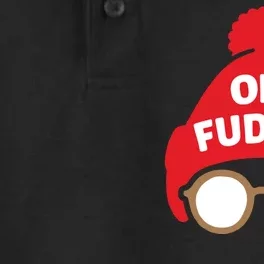 Oh Fudge Funny Christmas Saying Xmas Dry Zone Grid Performance Polo