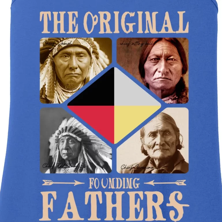 Original Founding Fathers Native American Retro Tribe Pride Great Gift Ladies Essential Tank