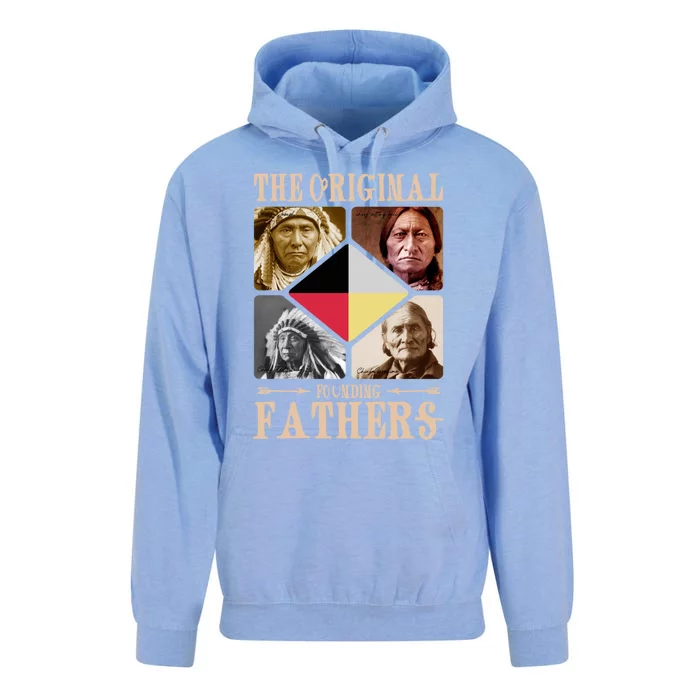 Original Founding Fathers Native American Retro Tribe Pride Great Gift Unisex Surf Hoodie