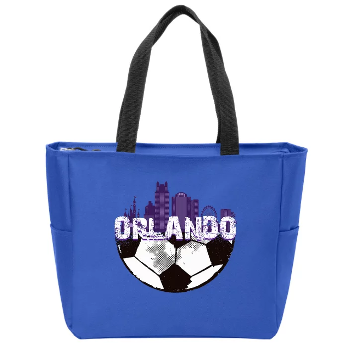 Orlando Fan Fc Zip Tote Bag