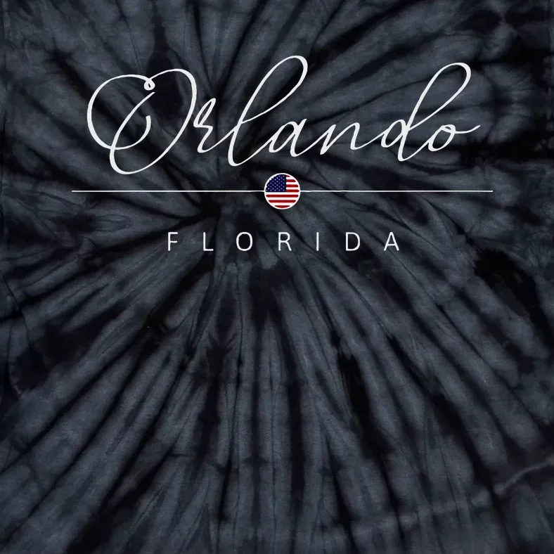 Orlando Florida Fl On Orlando Tie-Dye T-Shirt