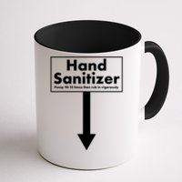 Offensive Hand Sanitizer Joke Coffee Mug