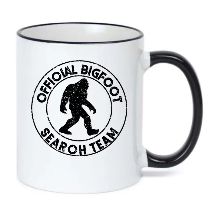 Official Bigfoot Search Team Black Color Changing Mug