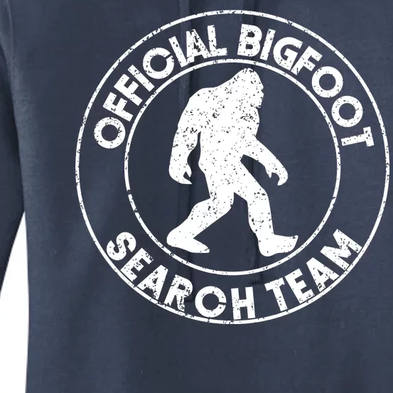 Official Bigfoot Search Team Women's Pullover Hoodie