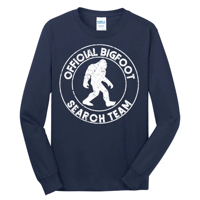 Official Bigfoot Search Team Tall Long Sleeve T-Shirt