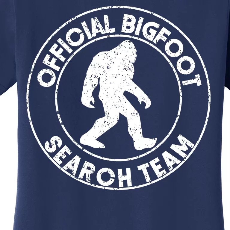 Official Bigfoot Search Team Women's T-Shirt